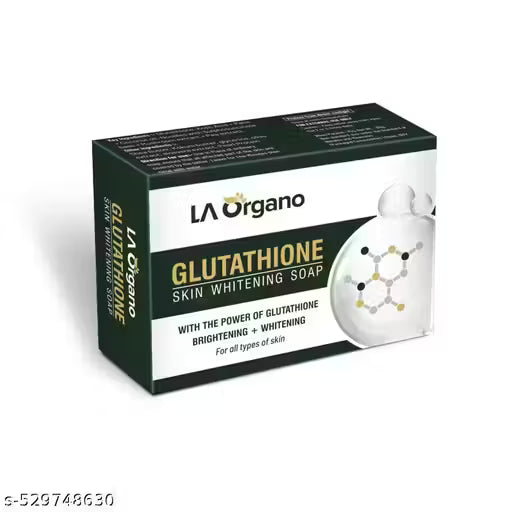 LA Organo Glutathione Skin Brightening & Whitening Beauty Soap For All Skin Type 200 GM